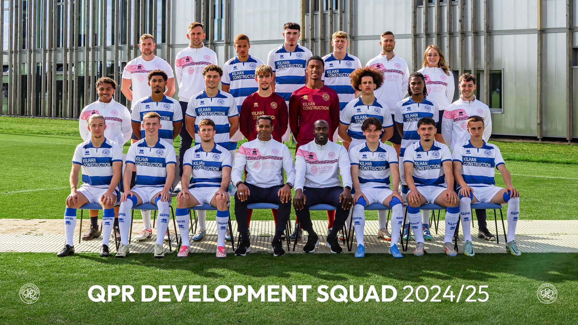 Official sponsors of QPR Youth - Kilhan Construction